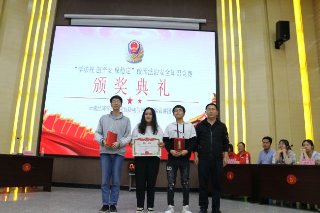 “学法规，创平安，保稳定，向中国共产党成立100周年 献礼”校园法治安全知识竞赛活动成功举办 第 6 张