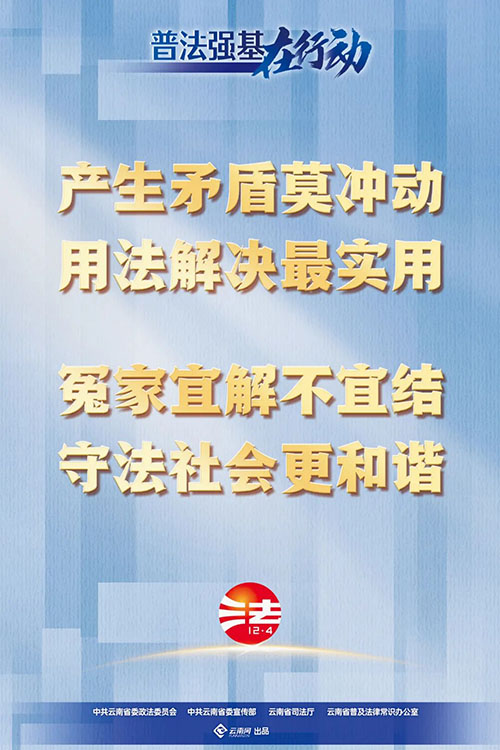 转发学习！“普法强基”宣传海报来了 第 12 张