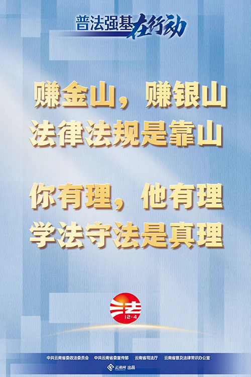 转发学习！“普法强基”宣传海报来了 第 13 张