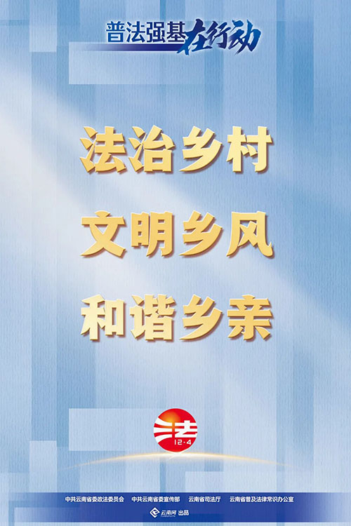 转发学习！“普法强基”宣传海报来了 第 16 张